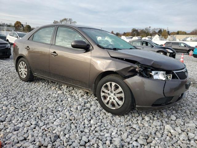 KNAFU4A27D5734758 - 2013 KIA FORTE EX GRAY photo 4