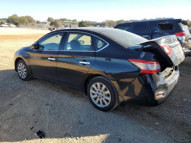 1N4AB7AP4EN852614 - 2014 NISSAN SENTRA S BLACK photo 2