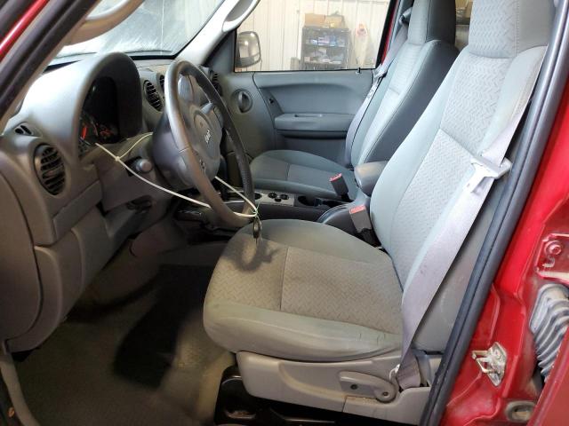 1J4GL38K56W286702 - 2006 JEEP LIBERTY RENEGADE 勃艮第红 照片 7