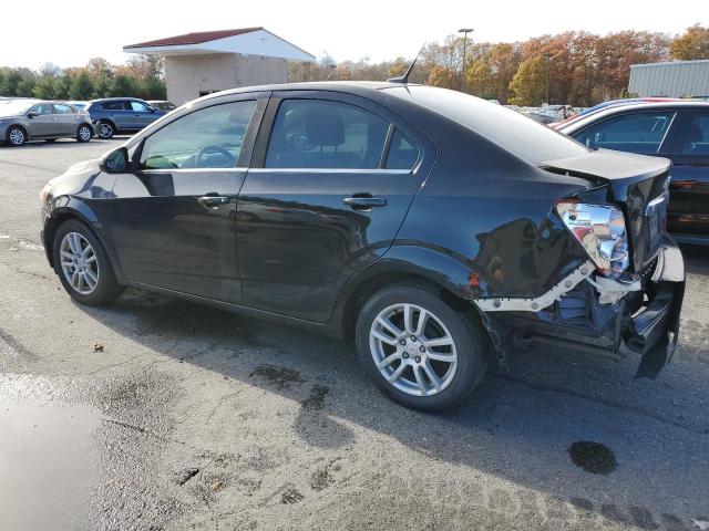 1G1JC5SH9C4178152 - 2012 CHEVROLET SONIC LT BLACK photo 2