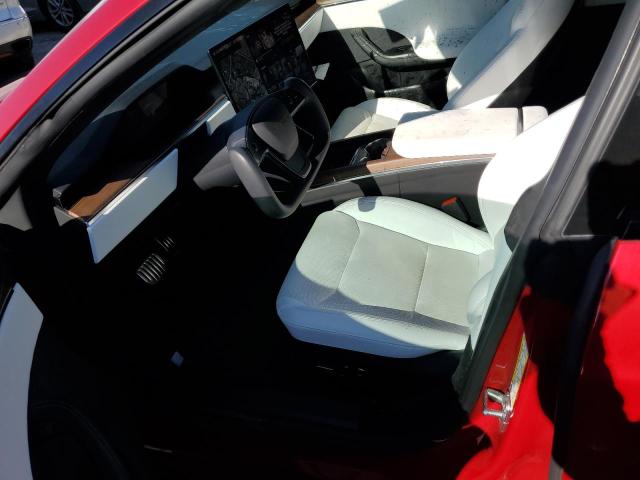 5YJSA1E53NF477207 - 2022 TESLA MODEL S Qırmızı foto 7