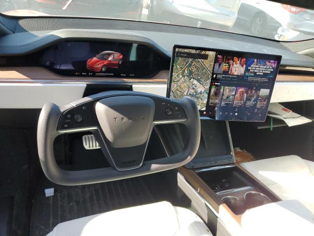 5YJSA1E53NF477207 - 2022 TESLA MODEL S Qırmızı foto 8