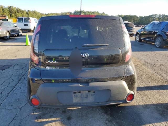 KNDJN2A23G7853625 - 2016 KIA SOUL BLACK photo 6