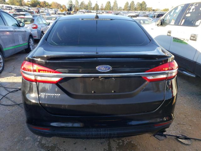 3FA6P0G71HR122893 - 2017 FORD FUSION S BLACK photo 6