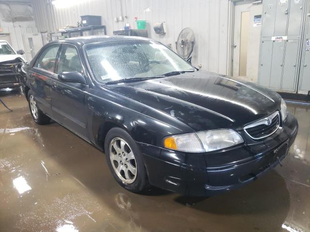 1YVGF22C4W5761118 - 1998 MAZDA 626 DX BLACK photo 4