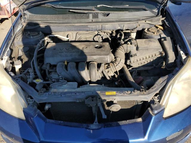 2T1KR30E25C479711 - 2005 TOYOTA COROLLA MA XR BLUE photo 11