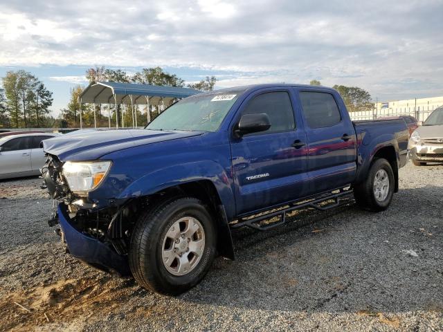 5TFJU4GN9FX066533 - 2015 TOYOTA TACOMA DOUBLE CAB PRERUNNER BLUE photo 1