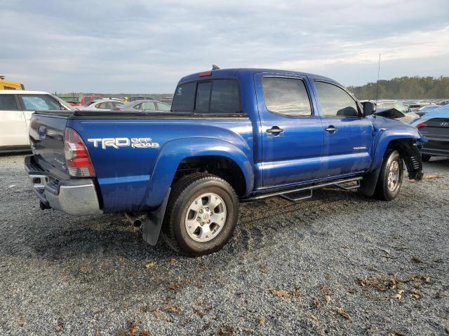 5TFJU4GN9FX066533 - 2015 TOYOTA TACOMA DOUBLE CAB PRERUNNER BLUE photo 3