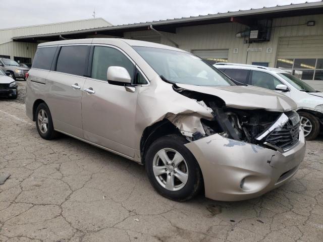 JN8AE2KP7B9005226 - 2011 NISSAN QUEST S BEIGE photo 4