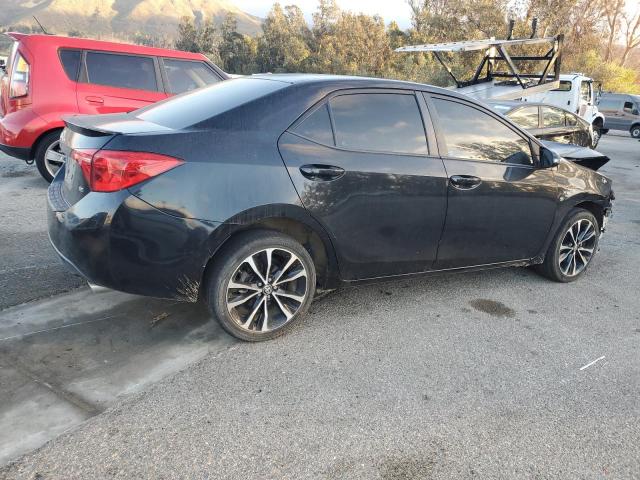 5YFBURHE5HP716184 - 2017 TOYOTA COROLLA L BLACK photo 3