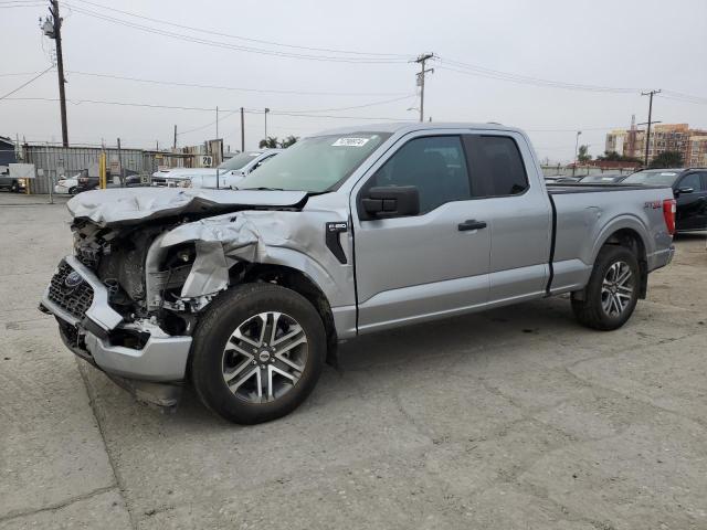 1FTEX1CP7NKD41732 - 2022 FORD F150 SUPER CAB SILVER photo 1