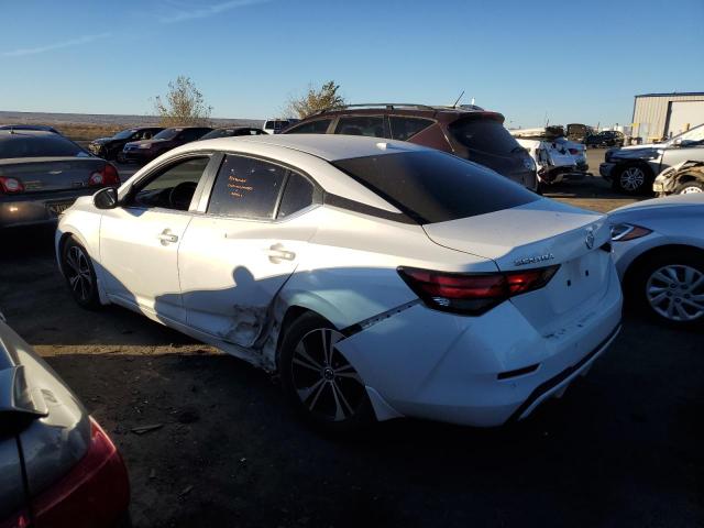 3N1AB8CV9LY272211 - 2020 NISSAN SENTRA SV WHITE photo 2