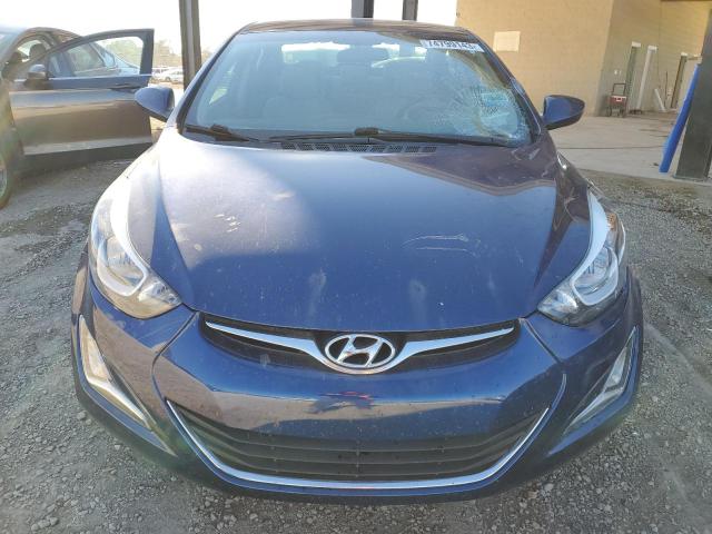 5NPDH4AE6GH673366 - 2016 HYUNDAI ELANTRA SE BLUE photo 5