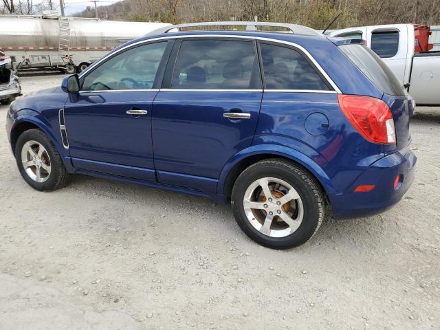 3GNAL3EK9DS582192 - 2013 CHEVROLET CAPTIVA LT BLUE photo 2