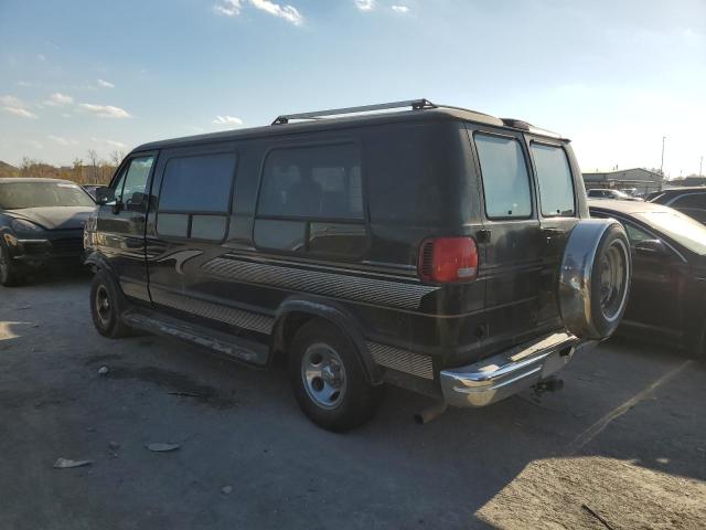 2B6HB21Y4TK141920 - 1996 DODGE RAM VAN B2500 BLACK photo 2