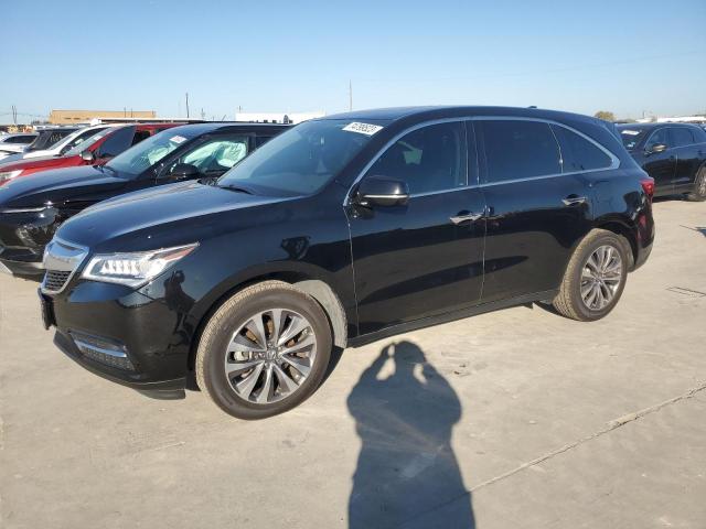 5FRYD3H45FB012590 - 2015 ACURA MDX TECHNOLOGY BLACK photo 1