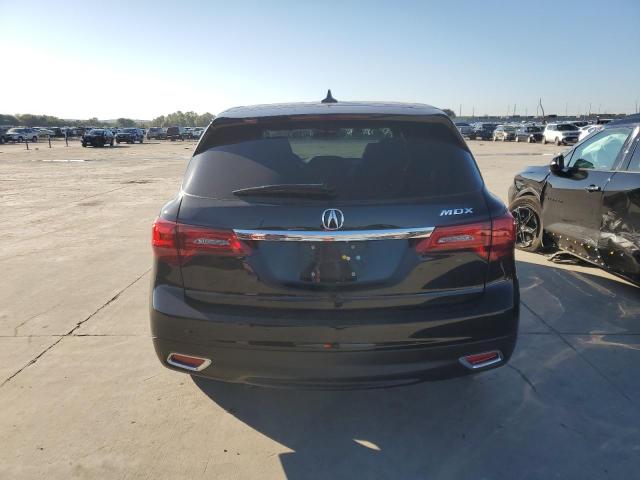 5FRYD3H45FB012590 - 2015 ACURA MDX TECHNOLOGY BLACK photo 6