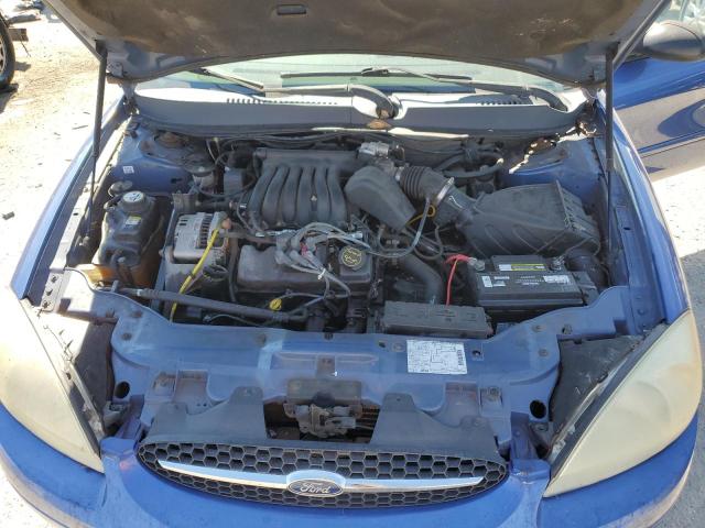 1FAFP52U93A120161 - 2003 FORD TAURUS LX BLUE photo 11