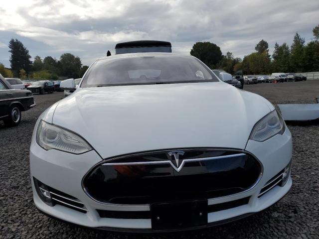 5YJSA1CG2DFP08763 - 2013 TESLA MODEL S 白色 照片 5