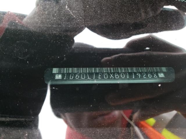 1G6DL1EDXB0119268 - 2011 CADILLAC CTS PERFORMANCE COLLECTION Білий фото 12