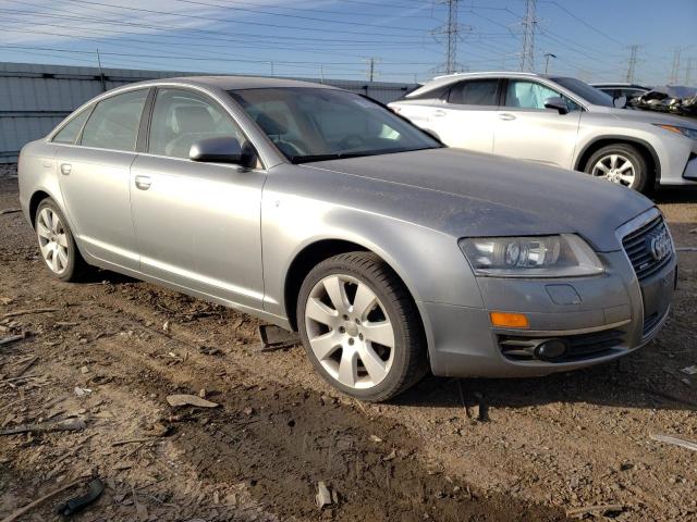 WAUDH74F67N049179 - 2007 AUDI A6 3.2 QUATTRO GRAY photo 4