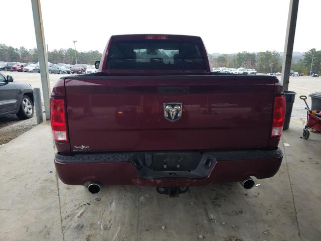 1C6RR6FTXHS866250 - 2017 RAM 1500 ST BURGUNDY photo 6