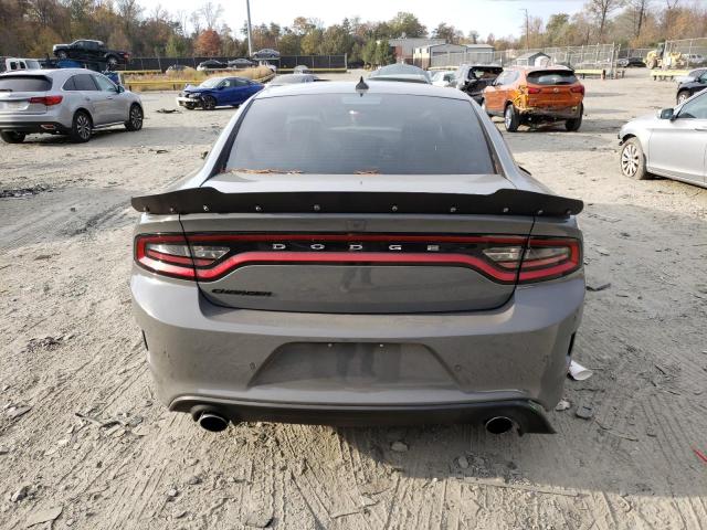 2C3CDXGJ7JH114720 - 2018 DODGE CHARGER R/T 392 GRAY photo 6