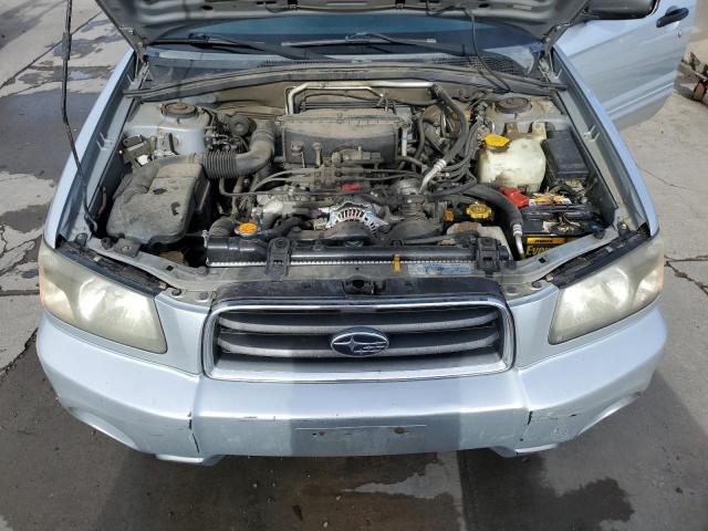 JF1SG65673H728687 - 2003 SUBARU FORESTER 2.5XS SILVER photo 11