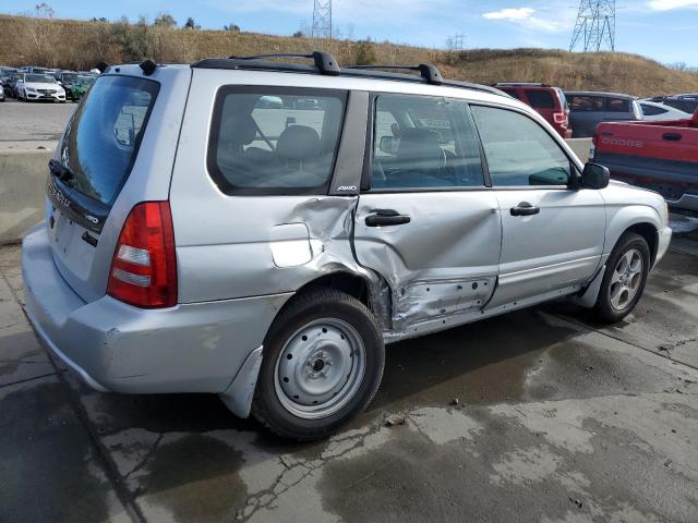 JF1SG65673H728687 - 2003 SUBARU FORESTER 2.5XS SILVER photo 3