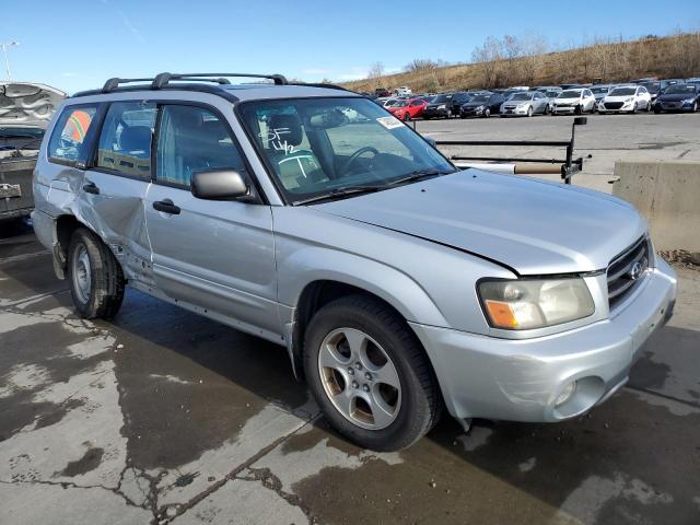 JF1SG65673H728687 - 2003 SUBARU FORESTER 2.5XS SILVER photo 4