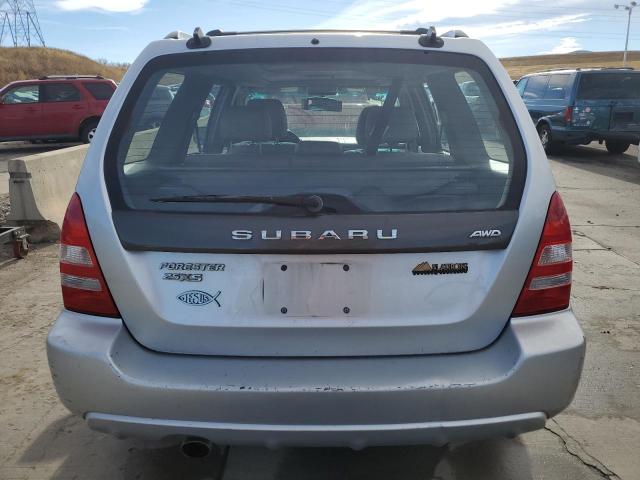 JF1SG65673H728687 - 2003 SUBARU FORESTER 2.5XS SILVER photo 6