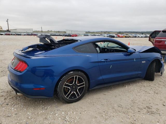 1FA6P8CF3J5137948 - 2018 FORD MUSTANG GT BLUE photo 3