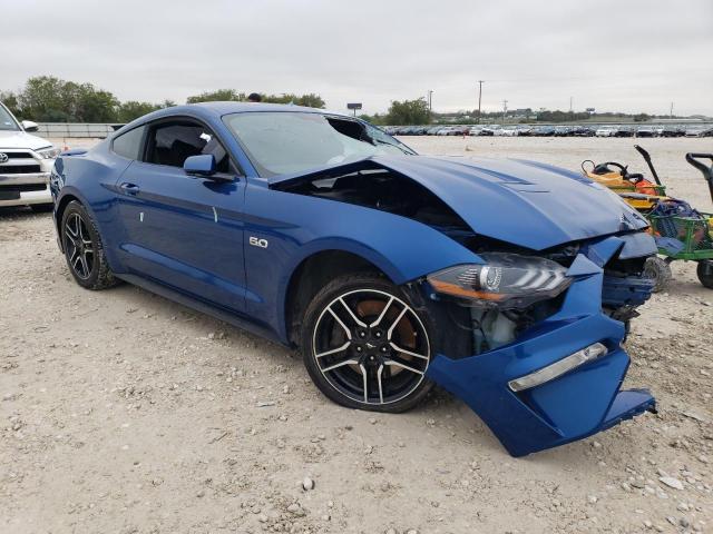 1FA6P8CF3J5137948 - 2018 FORD MUSTANG GT BLUE photo 4