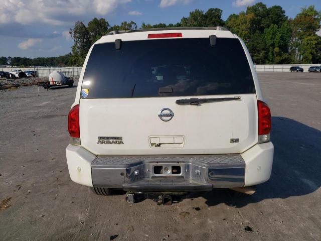 5N1AA08B44N743871 - 2004 NISSAN ARMADA SE WHITE photo 6