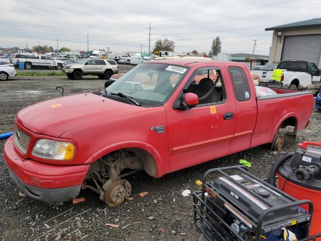 1FTRX18W3YKB04399 - 2000 FORD F 150 RED photo 1