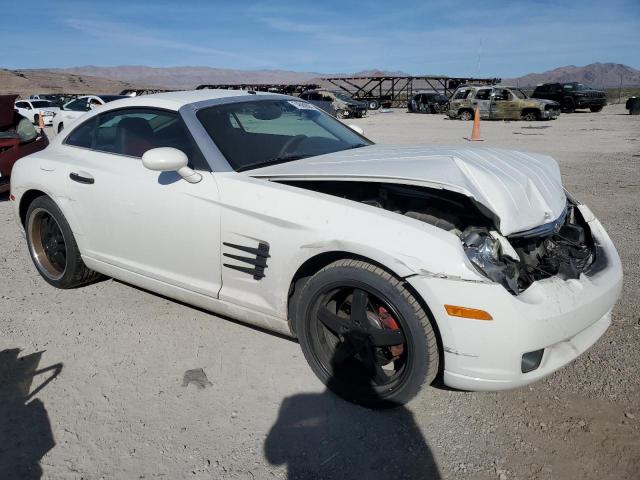 1C3AN69L94X025275 - 2004 CHRYSLER CROSSFIRE LIMITED WHITE photo 4