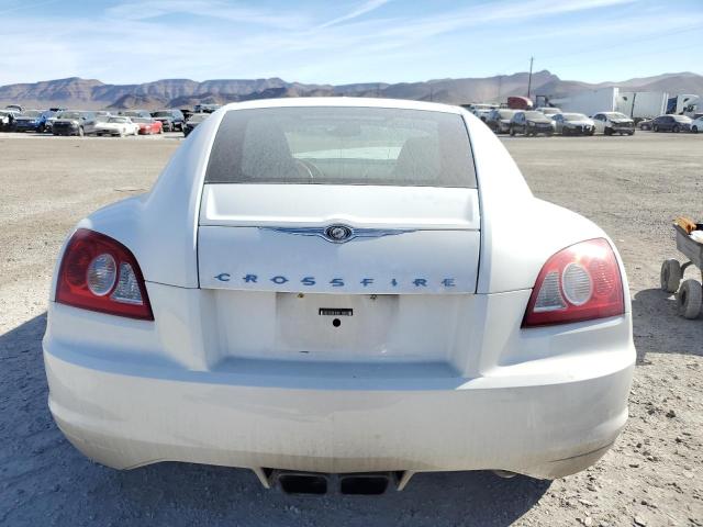 1C3AN69L94X025275 - 2004 CHRYSLER CROSSFIRE LIMITED WHITE photo 6