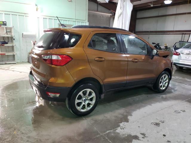 MAJ6P1UL2JC196061 - 2018 FORD ECOSPORT SE ORANGE photo 3