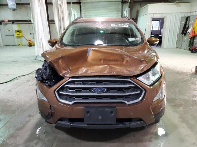 MAJ6P1UL2JC196061 - 2018 FORD ECOSPORT SE ORANGE photo 5