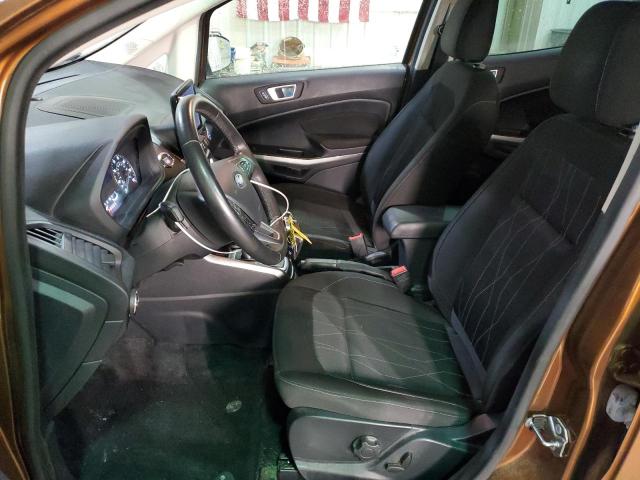 MAJ6P1UL2JC196061 - 2018 FORD ECOSPORT SE ORANGE photo 7