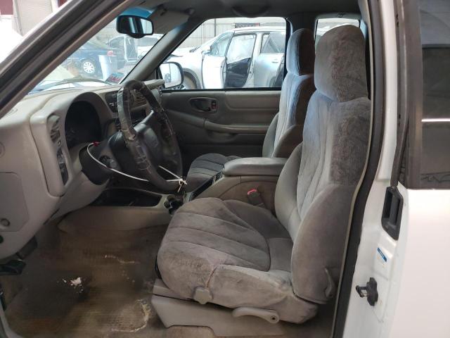 1GTDT19W118189153 - 2001 GMC SONOMA WHITE photo 7