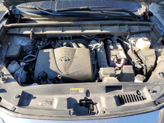5TDGZRBH7MS123678 - 2021 TOYOTA HIGHLANDER XLE SILVER photo 12
