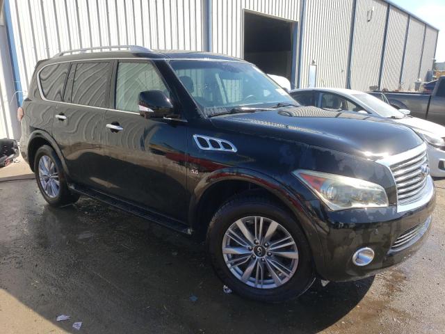 JN8AZ2NF5E9554192 - 2014 INFINITI QX80 BLACK photo 4