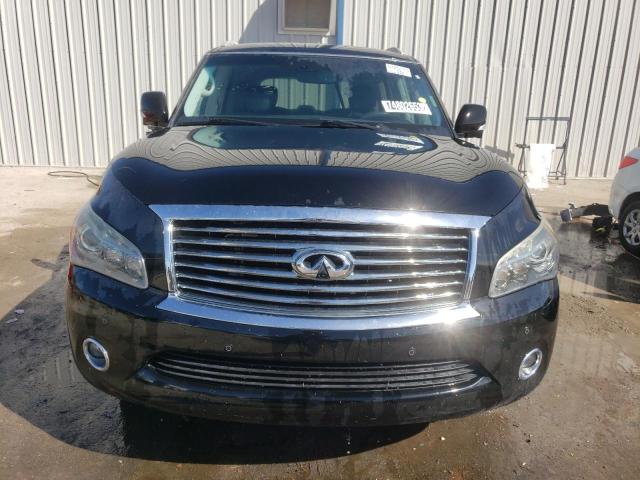 JN8AZ2NF5E9554192 - 2014 INFINITI QX80 BLACK photo 5