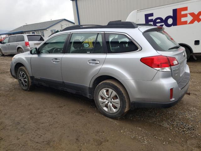 4S4BRBAC5D3218146 - 2013 SUBARU OUTBACK 2.5I GRAY photo 2