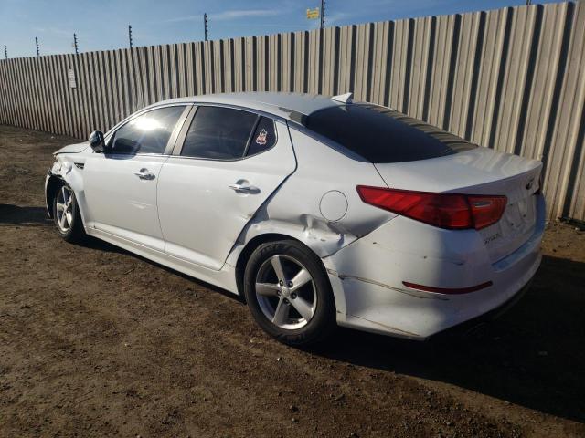 5XXGM4A71EG293662 - 2014 KIA OPTIMA LX WHITE photo 2