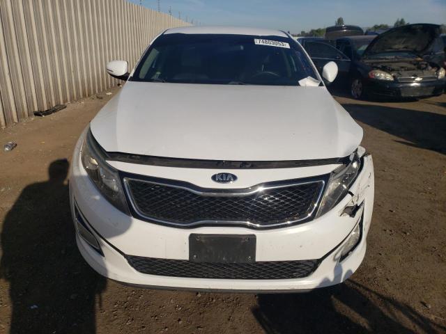 5XXGM4A71EG293662 - 2014 KIA OPTIMA LX WHITE photo 5