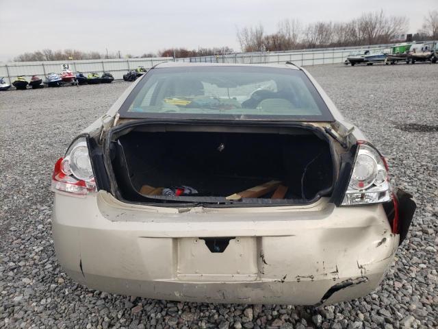 2G1WA5EK0A1182246 - 2010 CHEVROLET IMPALA LS TAN photo 6