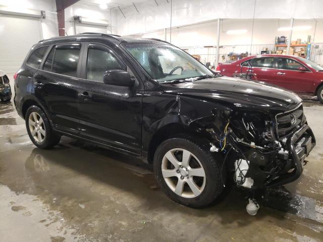 5NMSH73E59H242135 - 2009 HYUNDAI SANTA FE SE BLACK photo 4