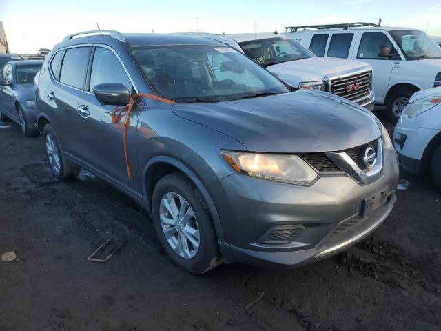 KNMAT2MV5FP564594 - 2015 NISSAN ROGUE S GRAY photo 4